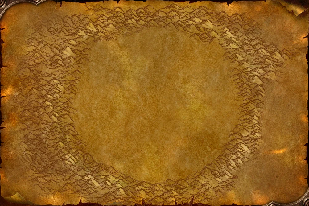 Map of Un'Goro Crater